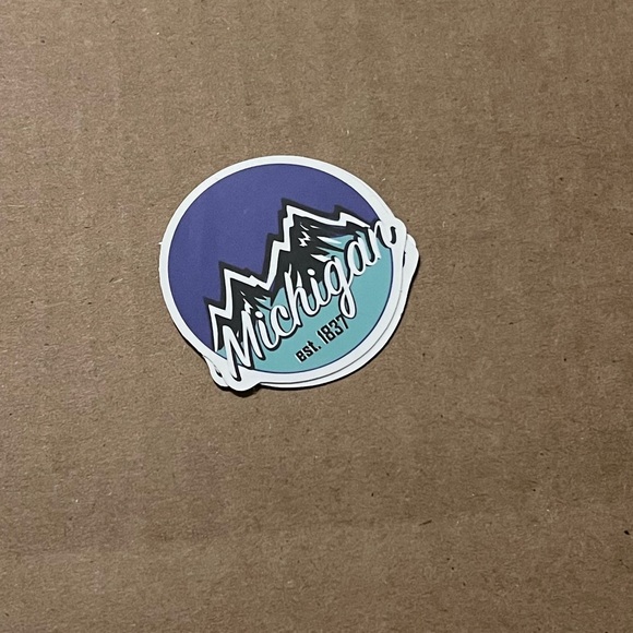 Michigan Matte Finish PVC Removable Waterproof Decor Accent Sticker - Picture 4 of 11